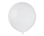 Balony lateksowe pastelowe Gemar Białe White 48cm 25 szt.