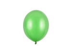 Balony lateksowe Strong, zielone, Metallic Bright Green 12cm, 100 szt.