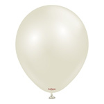 Balony lateksowe Kalisan AURA Ivory White, beżowy, kremowy, 45cm, 1szt.