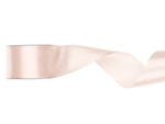 Satin Ribbon Broken White 50mm 25m